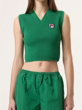 Nwot FILA x Hailey baby tank top sz S